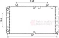 Van Wezel 26002021 Радіатор охолодження двигуна