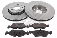 Mapco 47753 Комплект гальмівних дисків з колодками Mapco 47753 Комплект гальмівних дисків з колодками