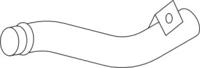 Dinex 80274 Exhaust pipe