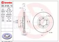 Brembo 09.5125.10 Brake disc