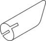 Dinex 80693 Exhaust pipe