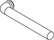 Dinex 80796 Випускна труба відпрацьованих газів