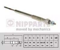Nipparts N5719013 Свеча накаливания Nipparts N5719013 Свеча накаливания