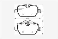 MGA 1040 Brake pads