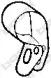 Bosal 251-054 Exhaust pipe support Bosal 251-054 Exhaust pipe support