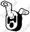 Bosal 255-455 Exhaust pipe support
