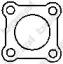 Bosal 256-226 Прокладка труби вихлопного газу Bosal 256-226 Прокладка труби вихлопного газу