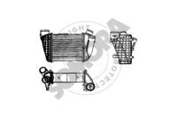 Somora 021545AR Радіатор інтеркулера Somora 021545AR Радіатор інтеркулера