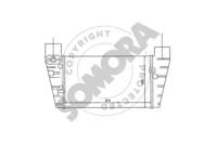 Somora 021545B Радіатор інтеркулера Somora 021545B Радіатор інтеркулера