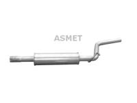 Asmet 03.102 Средний глушитель выхлопных газов
