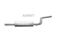 Asmet 03.104 Середній глушник вихлопних газів