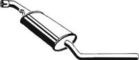 Asmet 04.062 Muffler assy front
