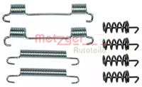 Metzger 105-0868 Комплект монтажный дисковых тормозных колодок