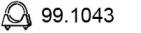 Asso 99.1043 Муфта системи випуску