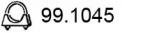 Asso 99.1045 Муфта системи випуску
