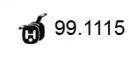 Asso 99.1115 Кронштейн системи випуску відпрацьованих газів