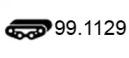 Asso 99.1129 Кронштейн системи випуску відпрацьованих газів