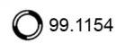 Asso 99.1154 Кронштейн системы выпуска отработанных газов