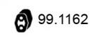 Asso 99.1162 Кронштейн системи випуску відпрацьованих газів