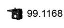 Asso 99.1168 Кронштейн системи випуску відпрацьованих газів