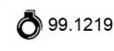 Asso 99.1219 Кронштейн системи випуску відпрацьованих газів