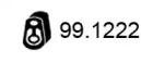 Asso 99.1222 Кронштейн системи випуску відпрацьованих газів