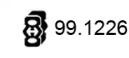 Asso 99.1226 Exhaust pipe support Asso 99.1226 Exhaust pipe support