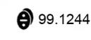 Asso 99.1244 Exhaust pipe support Asso 99.1244 Exhaust pipe support