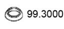 Asso 99.3000 Прокладка труби вихлопного газу