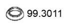 Asso 99.3011 Прокладка труби вихлопного газу Asso 99.3011 Прокладка труби вихлопного газу