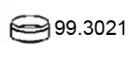 Asso 99.3021 Прокладка глушителя