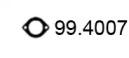 Asso 99.4007 Прокладка глушителя Asso 99.4007 Прокладка глушителя