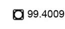 Asso 99.4009 Прокладка труби вихлопного газу