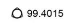 Asso 99.4015 Прокладка труби вихлопного газу