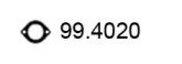 Asso 99.4020 Прокладка глушителя Asso 99.4020 Прокладка глушителя