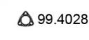 Asso 99.4028 Прокладка глушителя Asso 99.4028 Прокладка глушителя