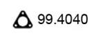 Asso 99.4040 Прокладка глушителя Asso 99.4040 Прокладка глушителя