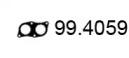 Asso 99.4059 Прокладка глушителя Asso 99.4059 Прокладка глушителя