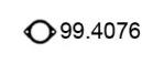 Asso 99.4076 Прокладка колектора випускного Asso 99.4076 Прокладка колектора випускного