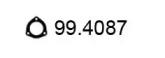 Asso 99.4087 Прокладка глушителя