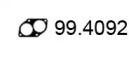 Asso 99.4092 Прокладка труби вихлопного газу Asso 99.4092 Прокладка труби вихлопного газу