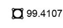 Asso 99.4107 Прокладка глушителя