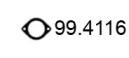 Asso 99.4116 Прокладка глушителя