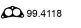 Asso 99.4118 Прокладка глушителя Asso 99.4118 Прокладка глушителя