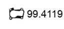 Asso 99.4119 Прокладка глушителя
