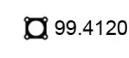 Asso 99.4120 Прокладка труби вихлопного газу Asso 99.4120 Прокладка труби вихлопного газу