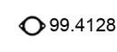 Asso 99.4128 Прокладка глушителя Asso 99.4128 Прокладка глушителя