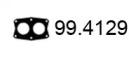 Asso 99.4129 Прокладка труби вихлопного газу