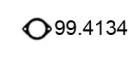 Asso 99.4134 Прокладка глушителя