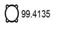 Asso 99.4135 Прокладка глушителя